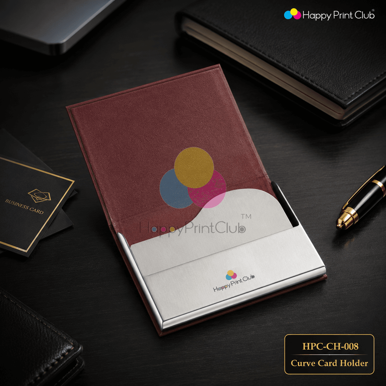 Curve Card Holder For Corporate Gifting