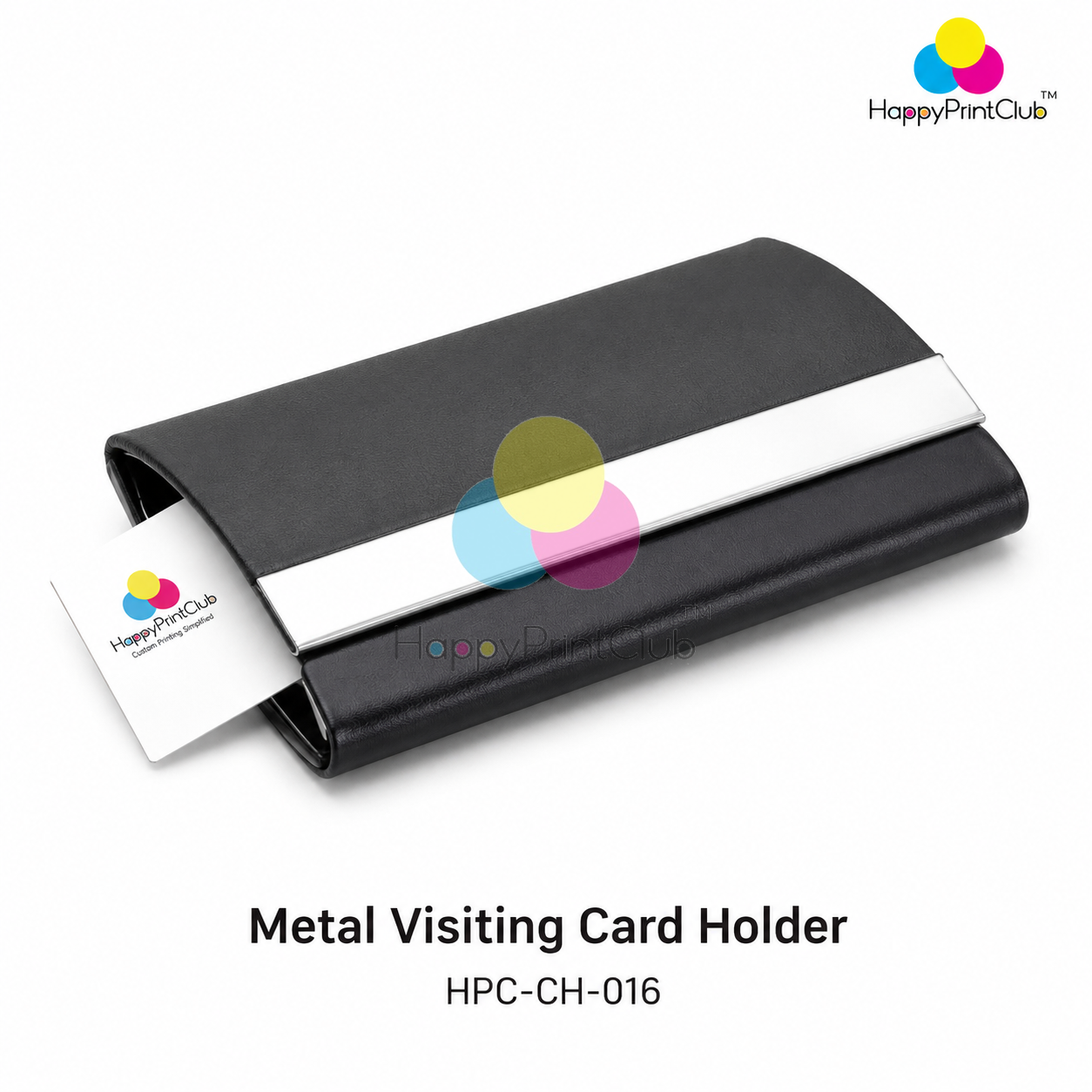 Customized Metal Visiting Card Holder Ch16 For Corporate Gifting