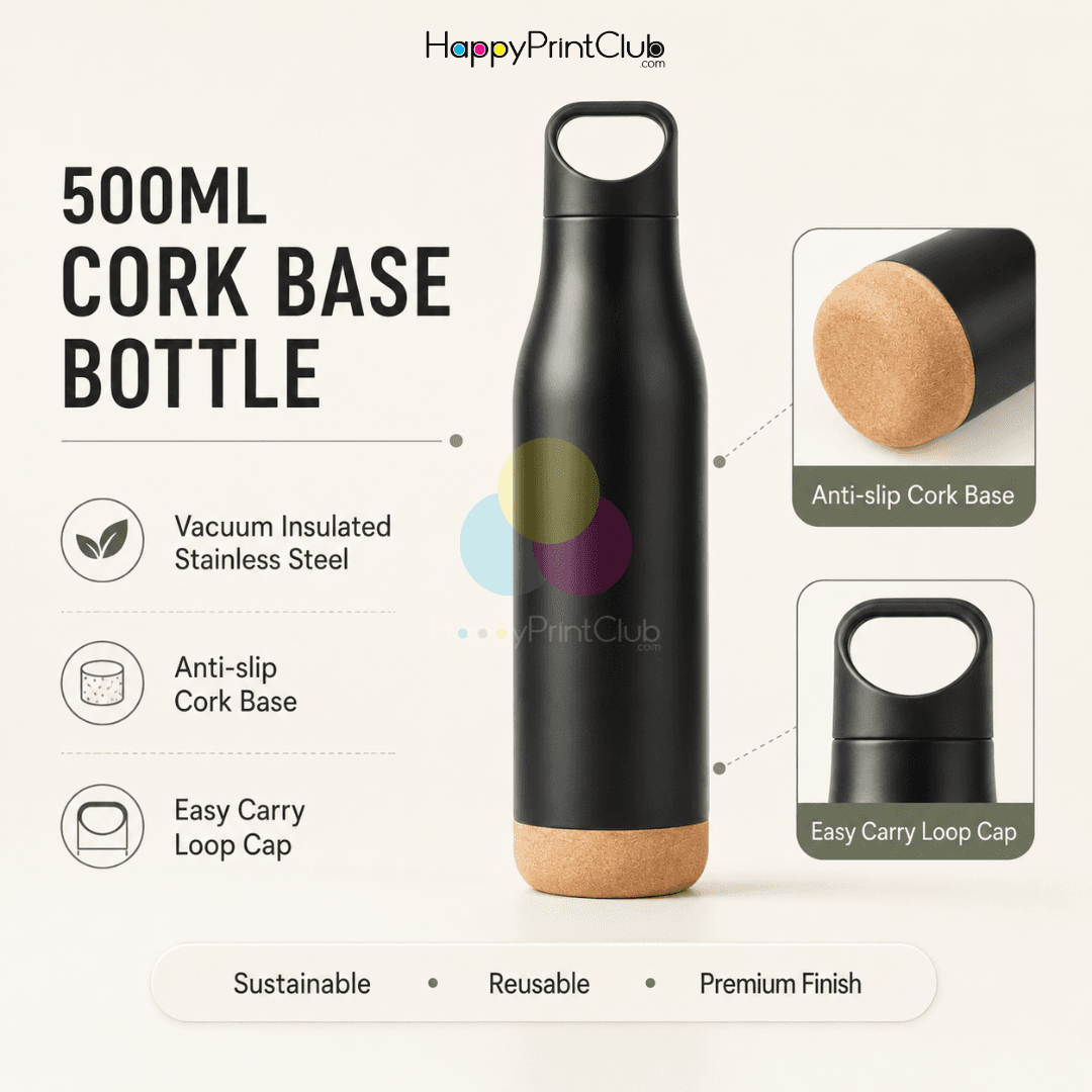 Customized Cork Bottle For Corporate Gifting
