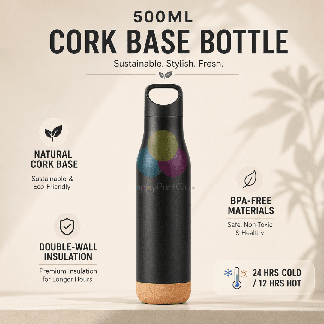 Customized Cork Bottle For Corporate Gifting
