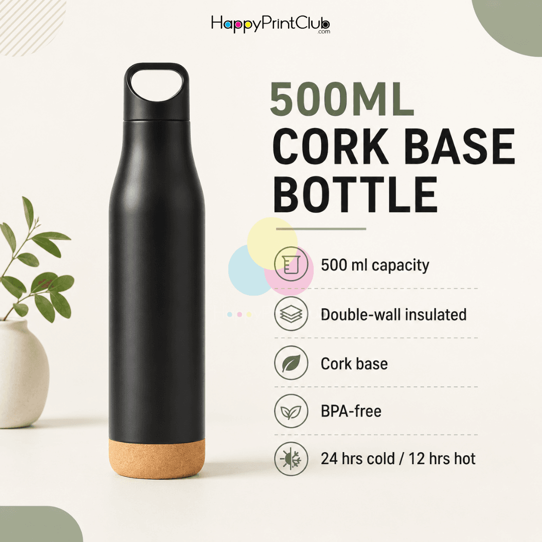 Customized Cork Bottle For Corporate Gifting