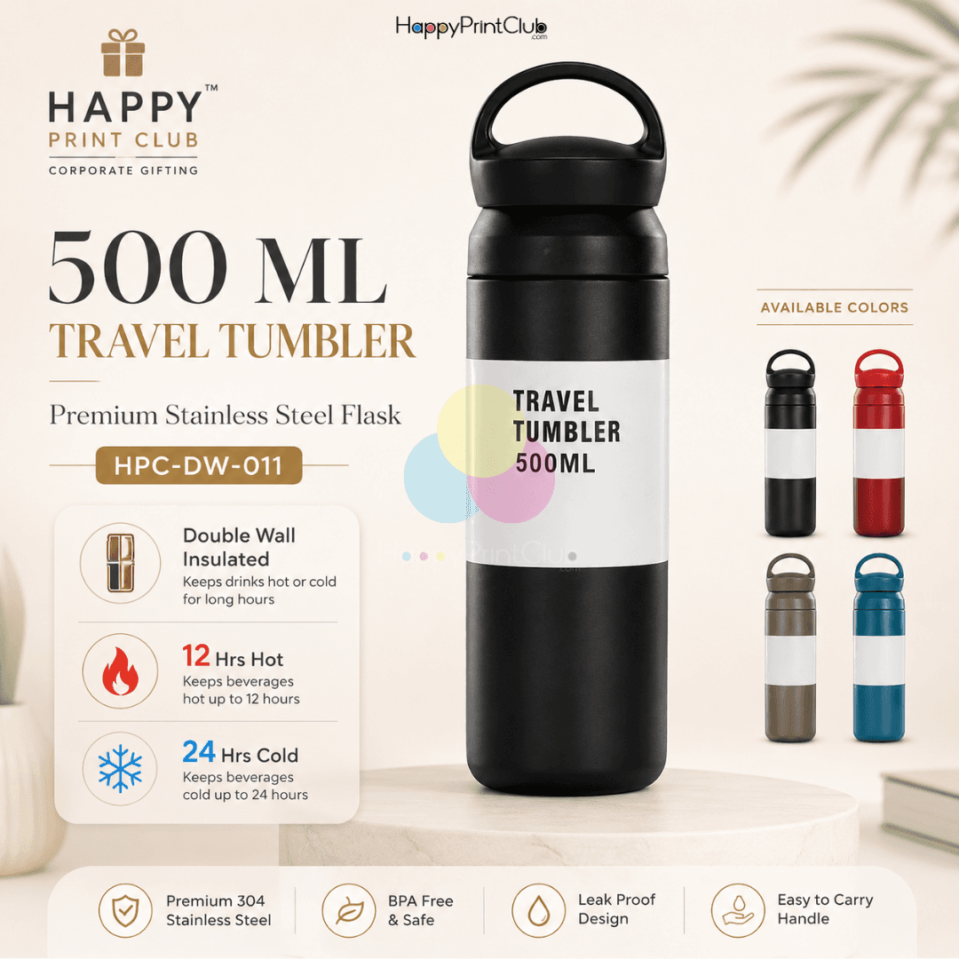 Customized 500ML Flask For Corporate Gifting