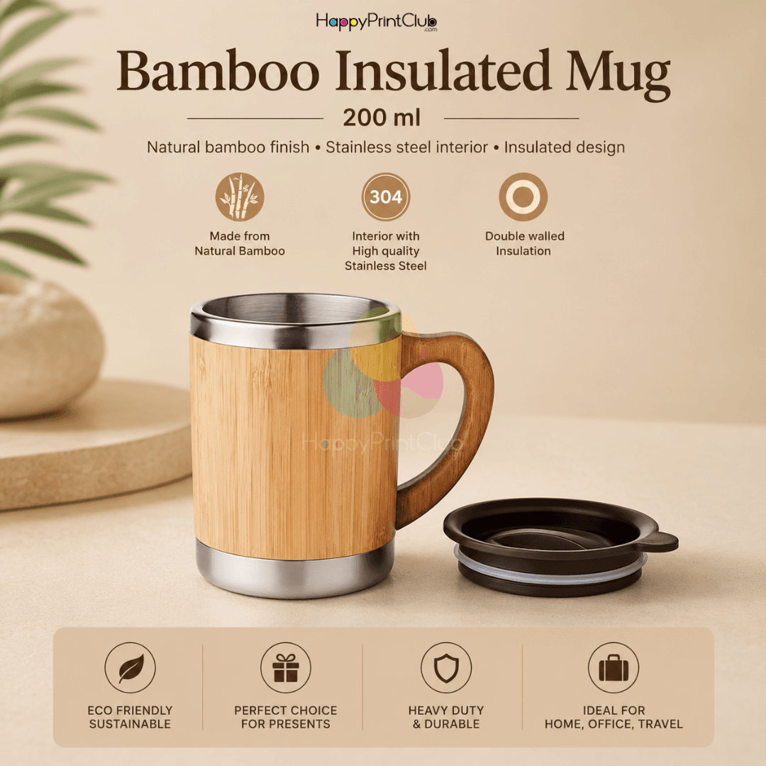 Customized Wooden Flask For Corporate Gifting
