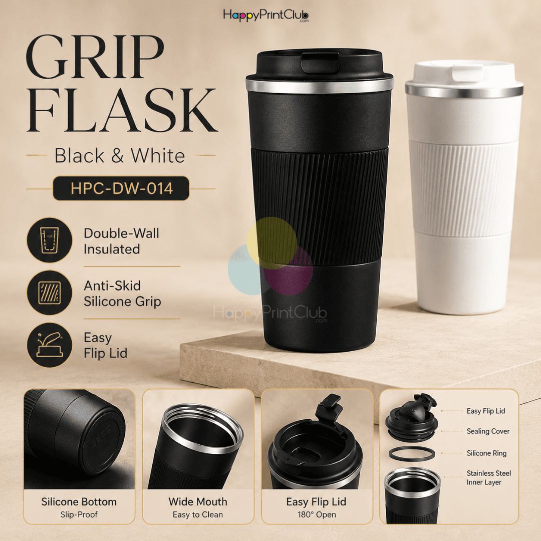 Customized Grip Flask For Corporate Gifting