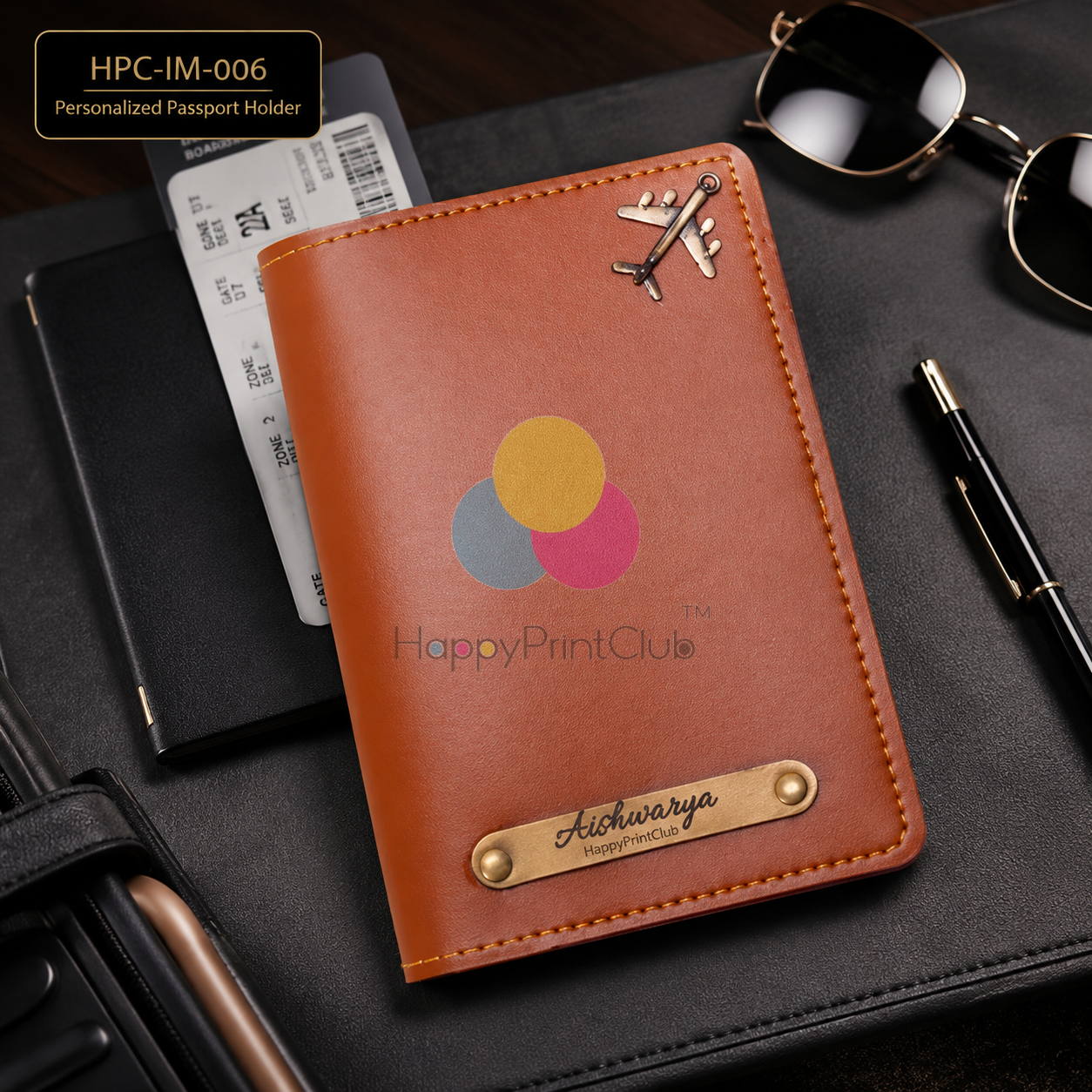 Personalized Passport Holder For Corporate Travel Gifting
