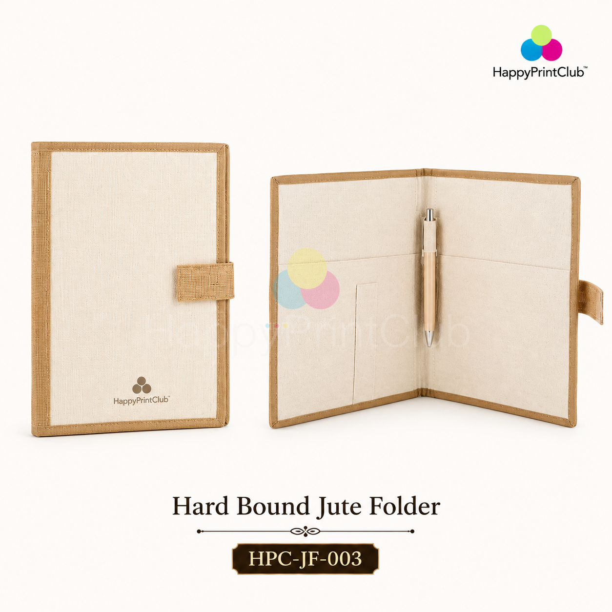 Hard Bound Canvas Folder For Corporate Gifting