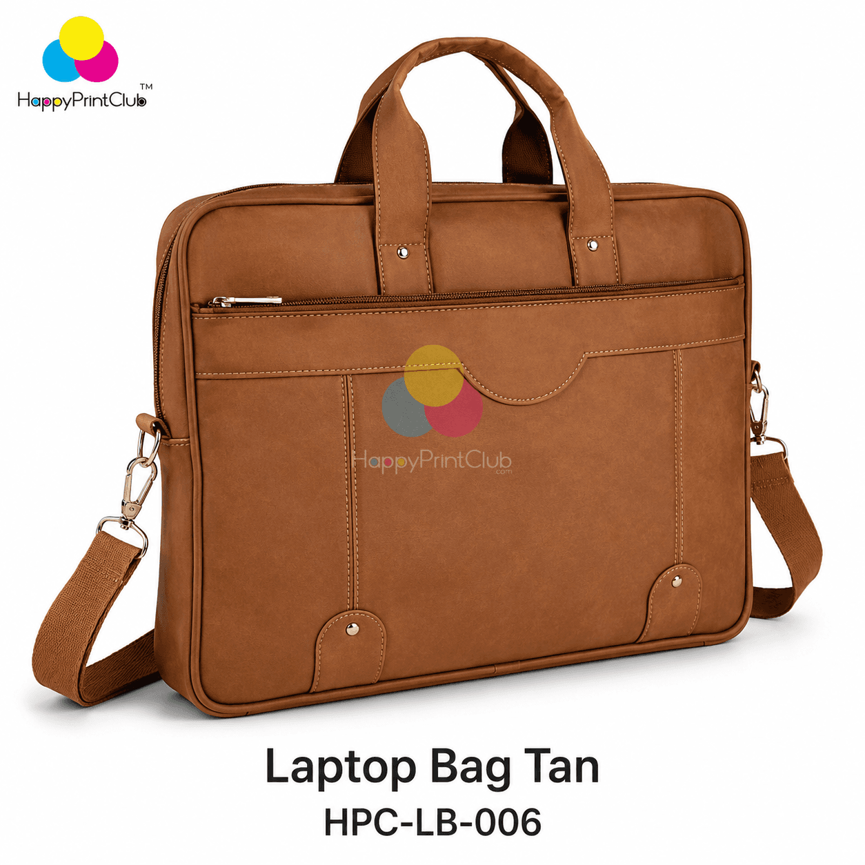 Laptop Bag Tan For Corporate Gifting