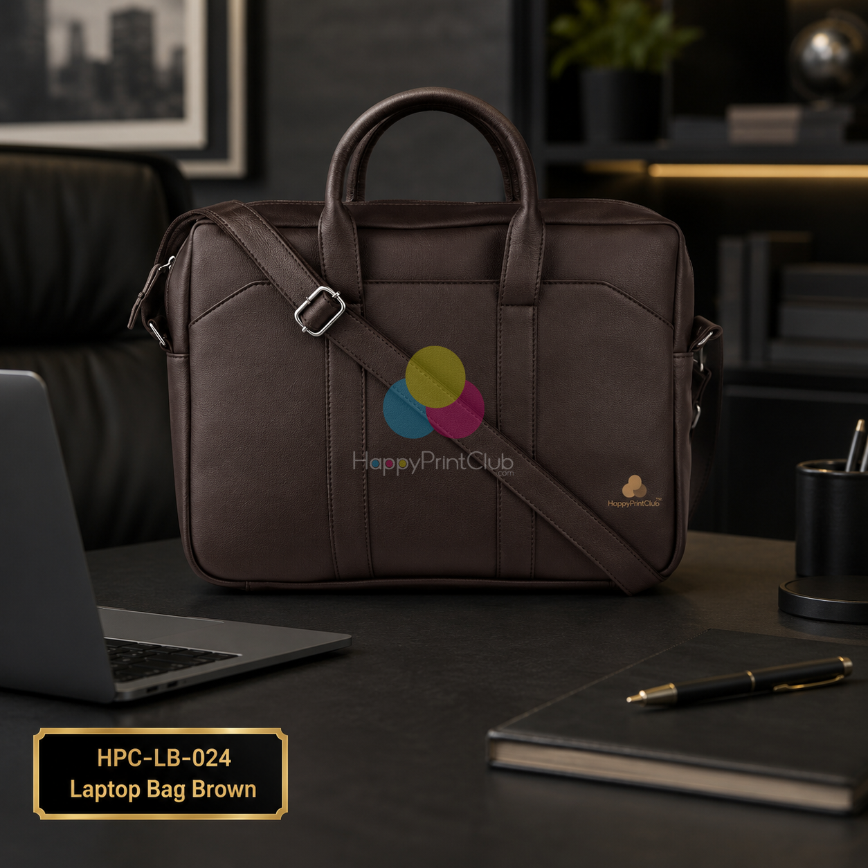 Laptop Bag Brown For Corporate Gifting