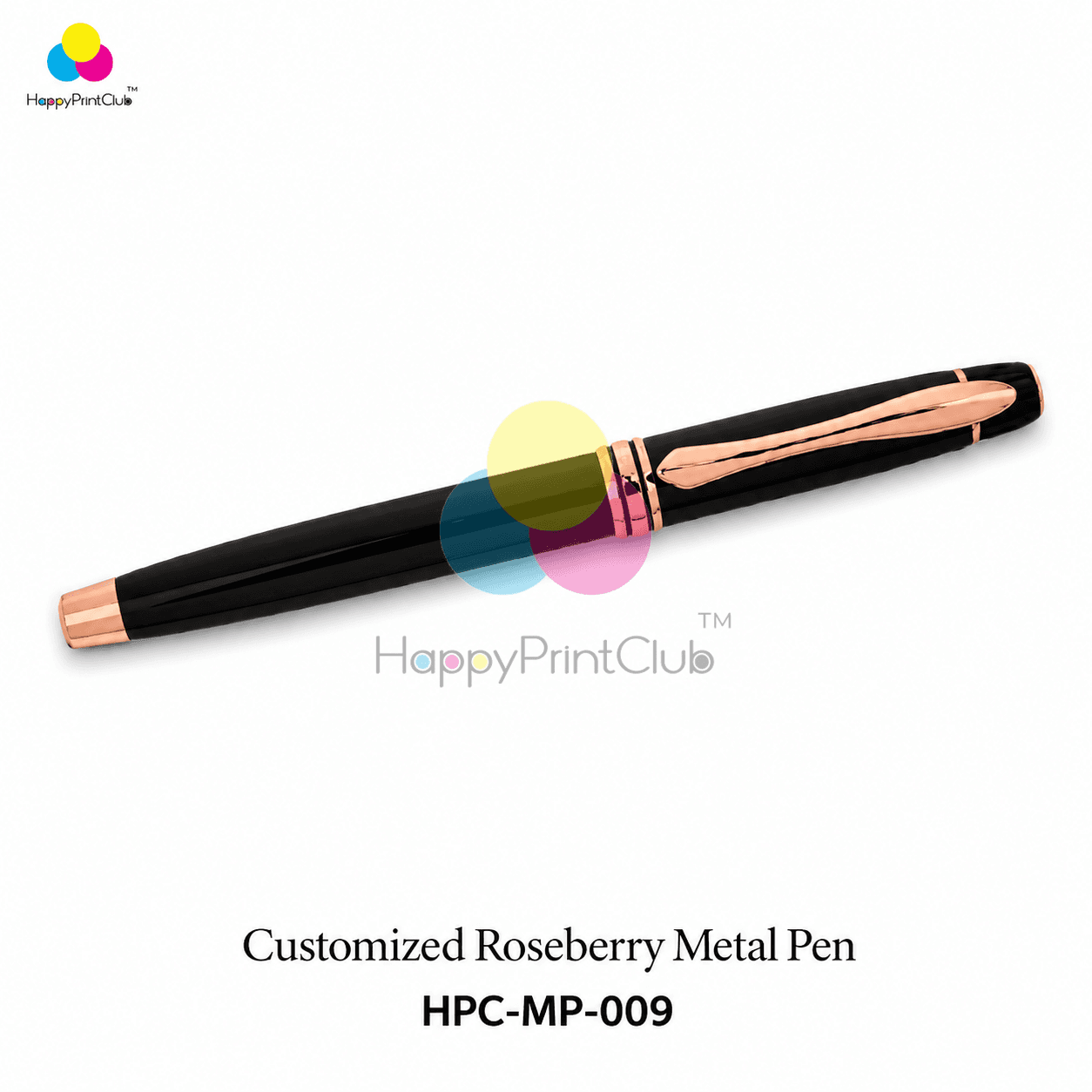 Customized Roseberry Metal Pen With Logo Printing