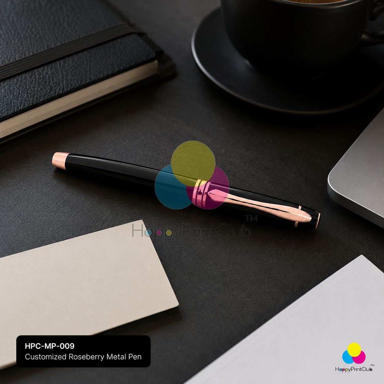 Customized Roseberry Metal Pen With Logo Printing
