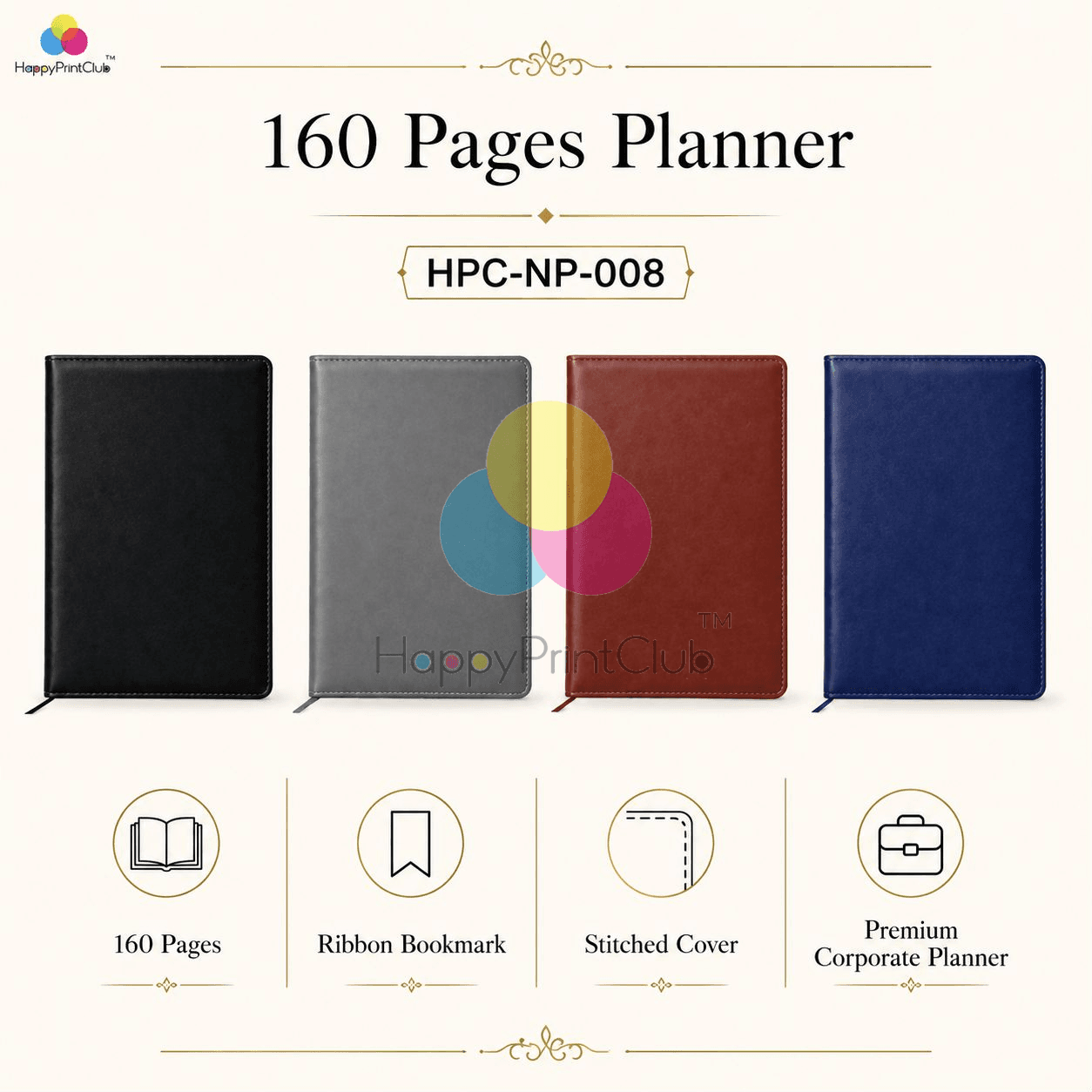 Customized 160 Pages Planner For Corporate Gifting