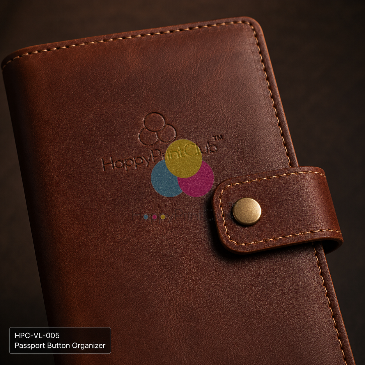 Customized Passport Button Organizer For Corporate Gifting