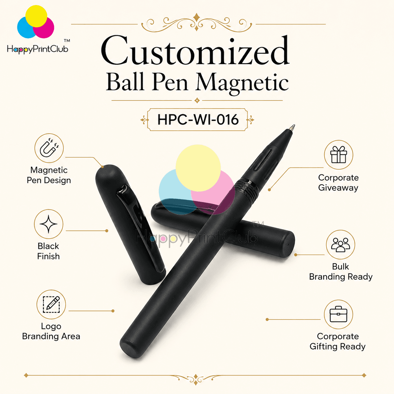 Customized Ball Pen Magnetic For Promotional Gifts
