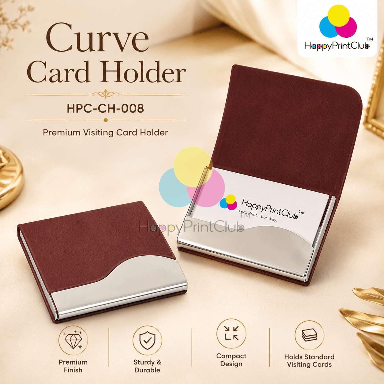 Curve Card Holder For Corporate Gifting