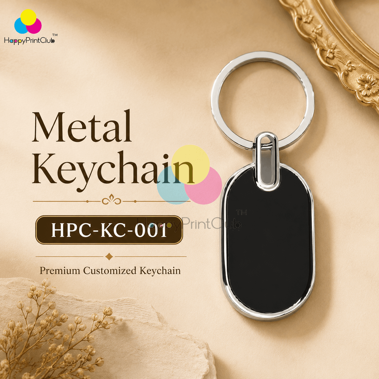 Metal Keychain For Corporate Gifting