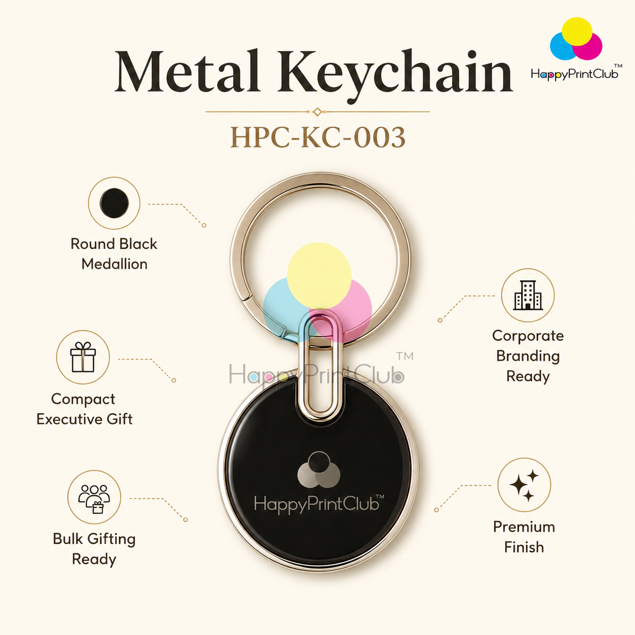 Metal Keychain For Corporate Gifting
