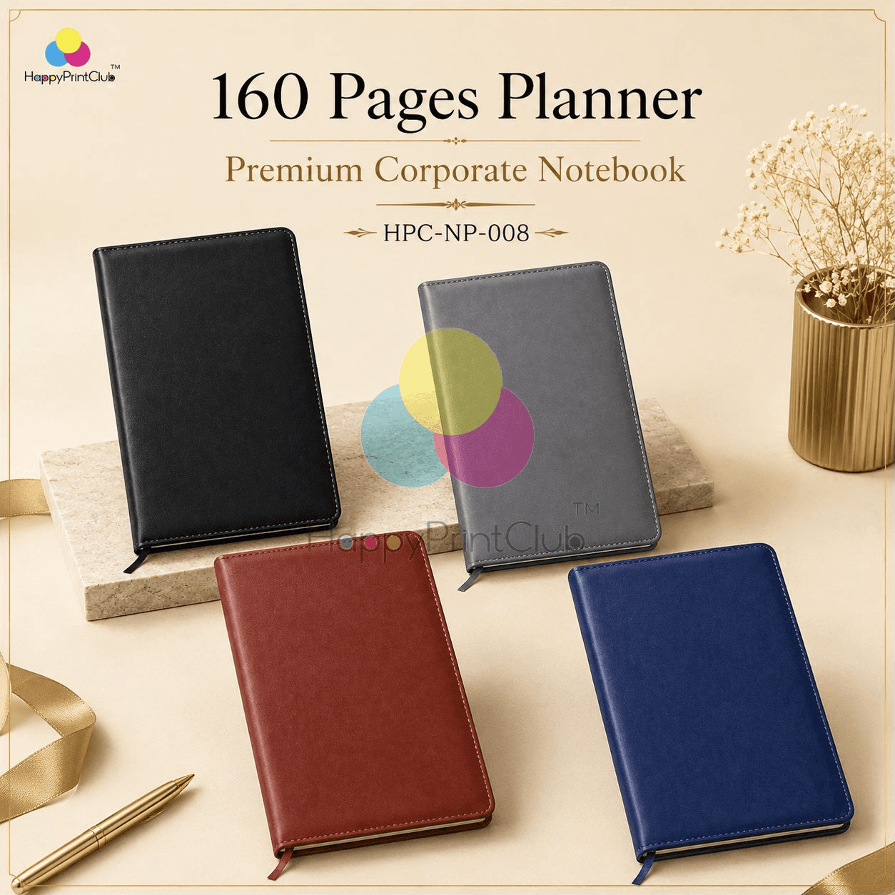 Customized 160 Pages Planner For Corporate Gifting