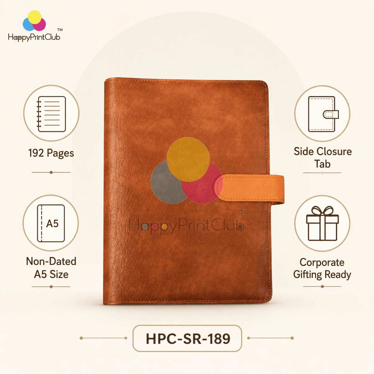 Organizer Notebook A5 192 Pages For Corporate Gifting