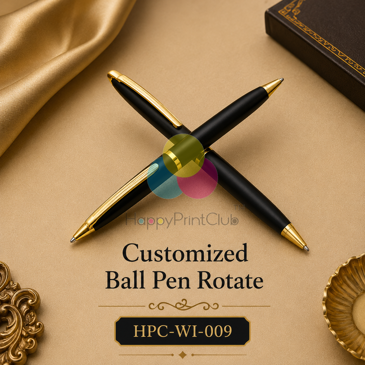 Customized Ball Pen Rotate For Promotional Gifts