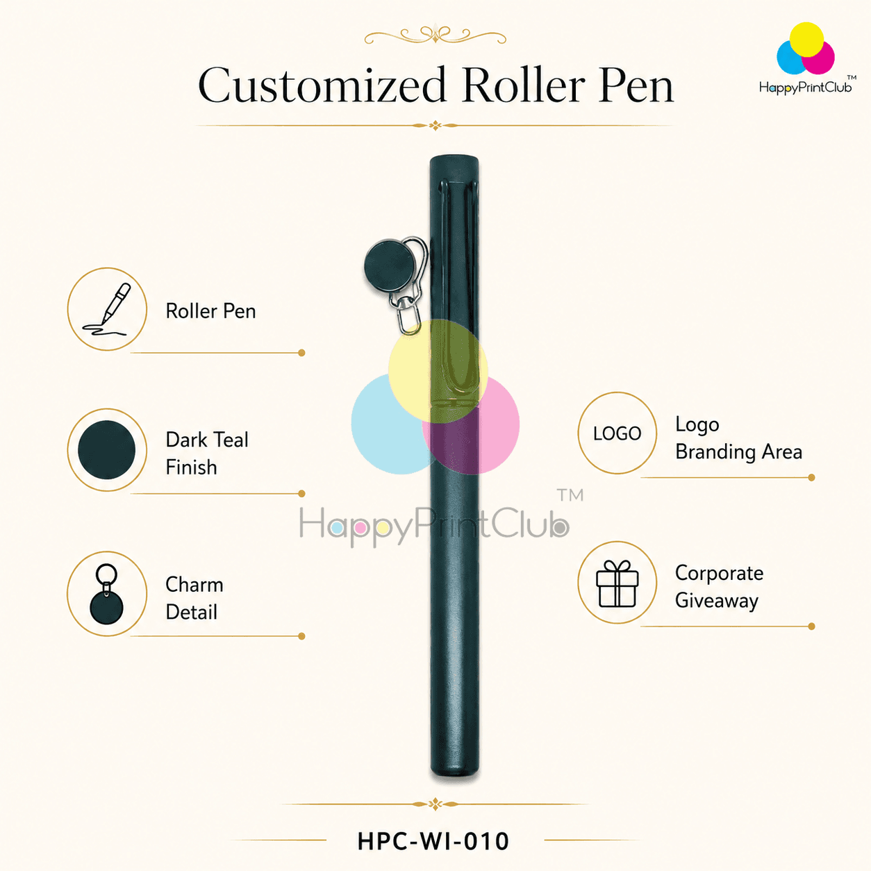 Customized Roller Pen For Promotional Gifts