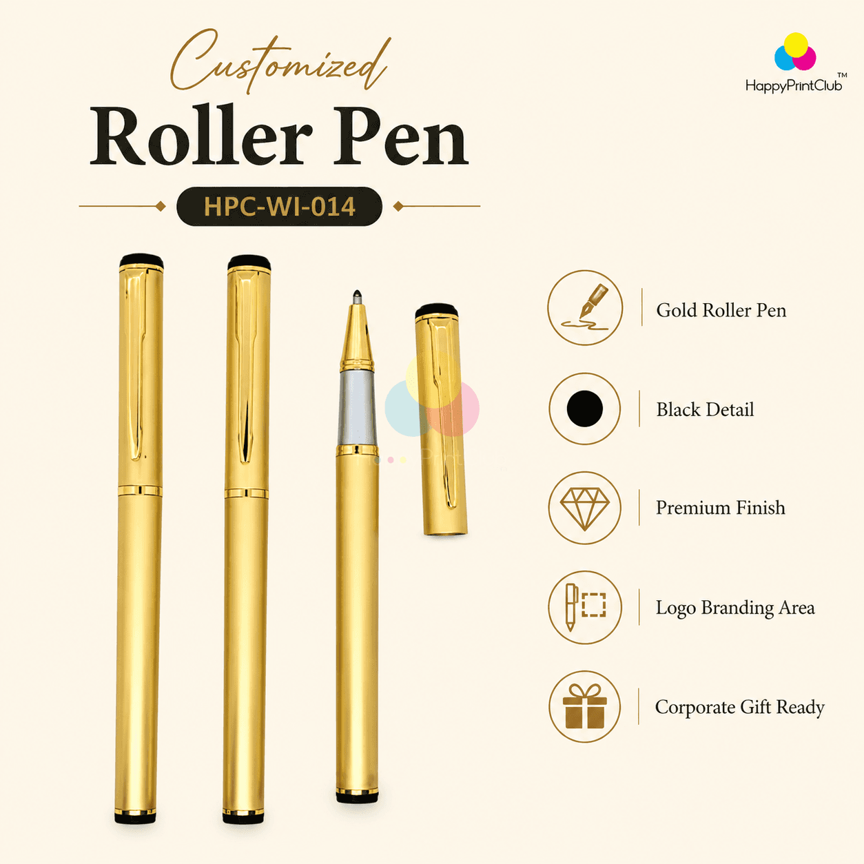 Customized Roller Pen For Promotional Gifts