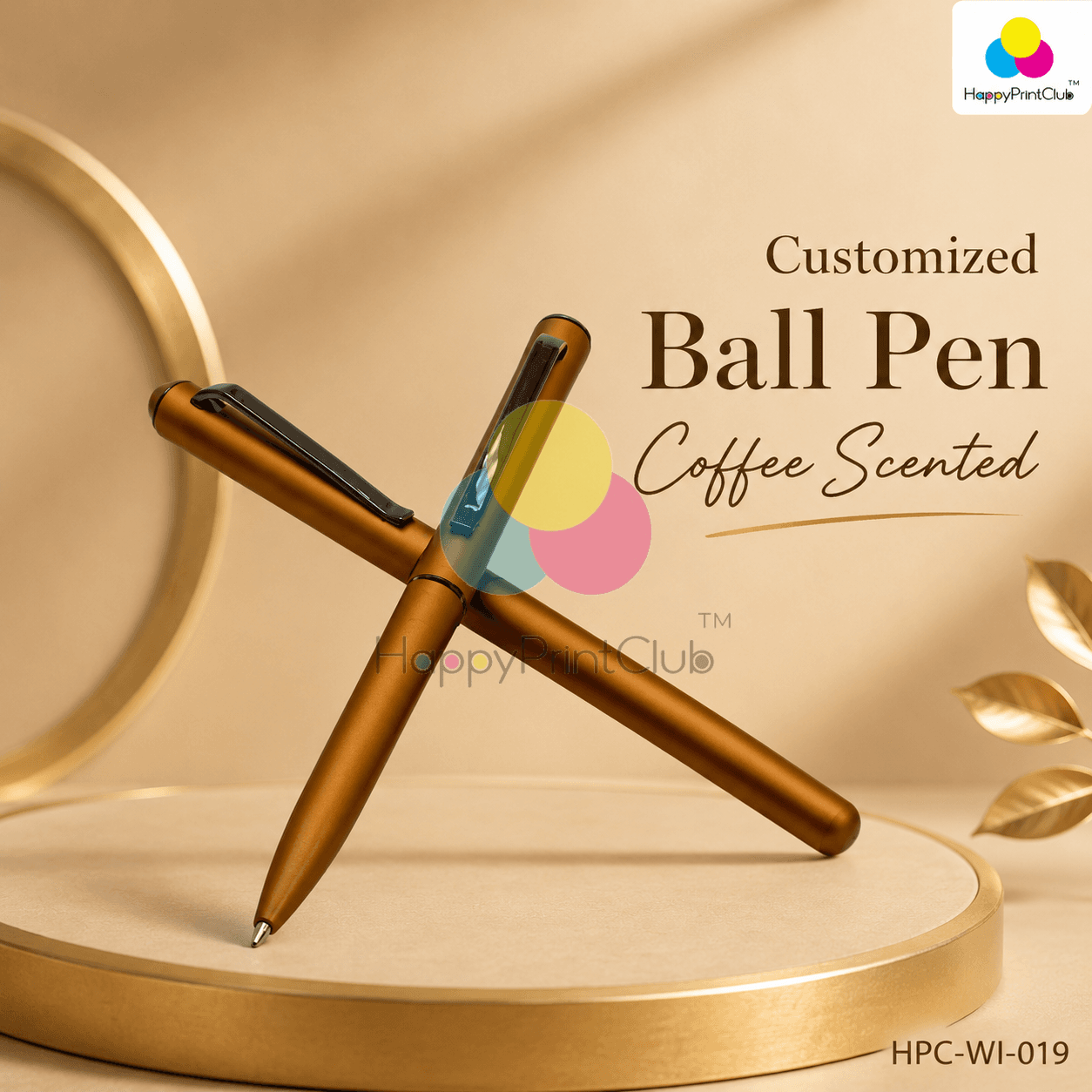 Customized Ball Pen Coffee Scented For Promotional Gifts