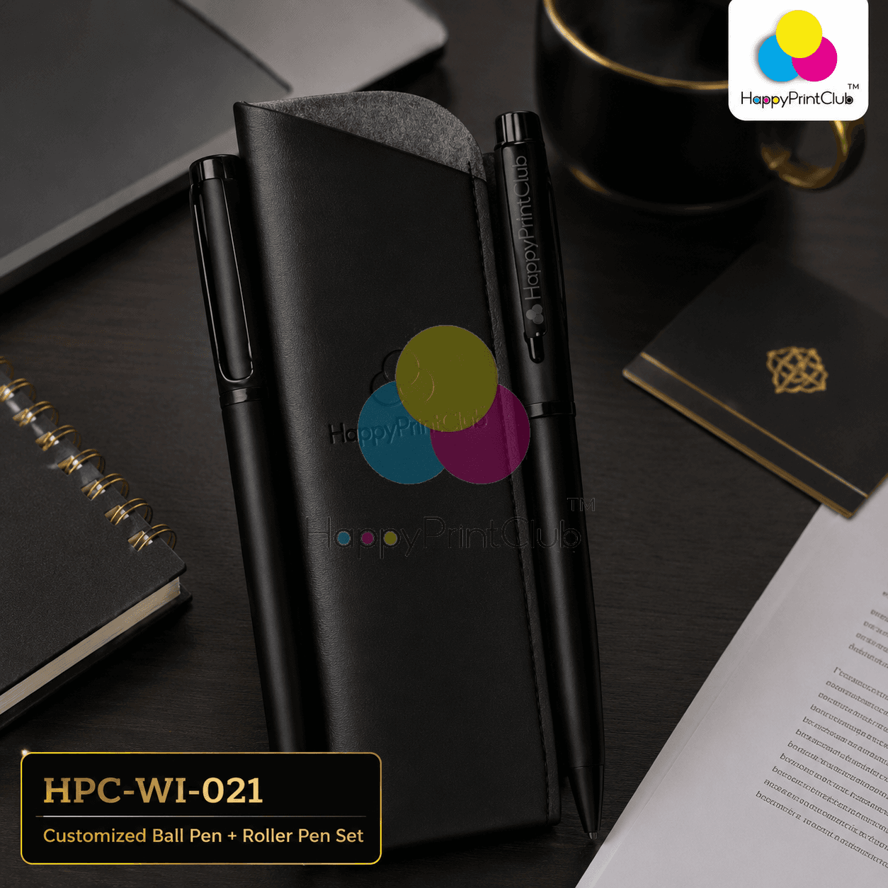 Customized Ball Pen + Roller Pen For Promotional Gifts